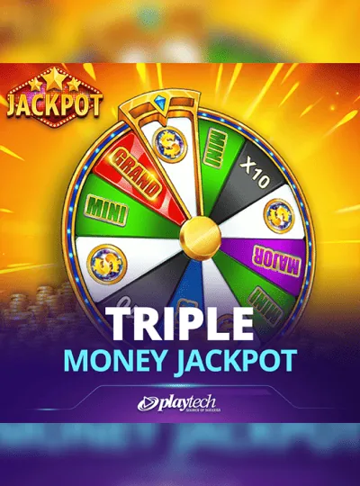 Miniatura do jogo Triple Money Jackpot Wheel no cassino Waybet.